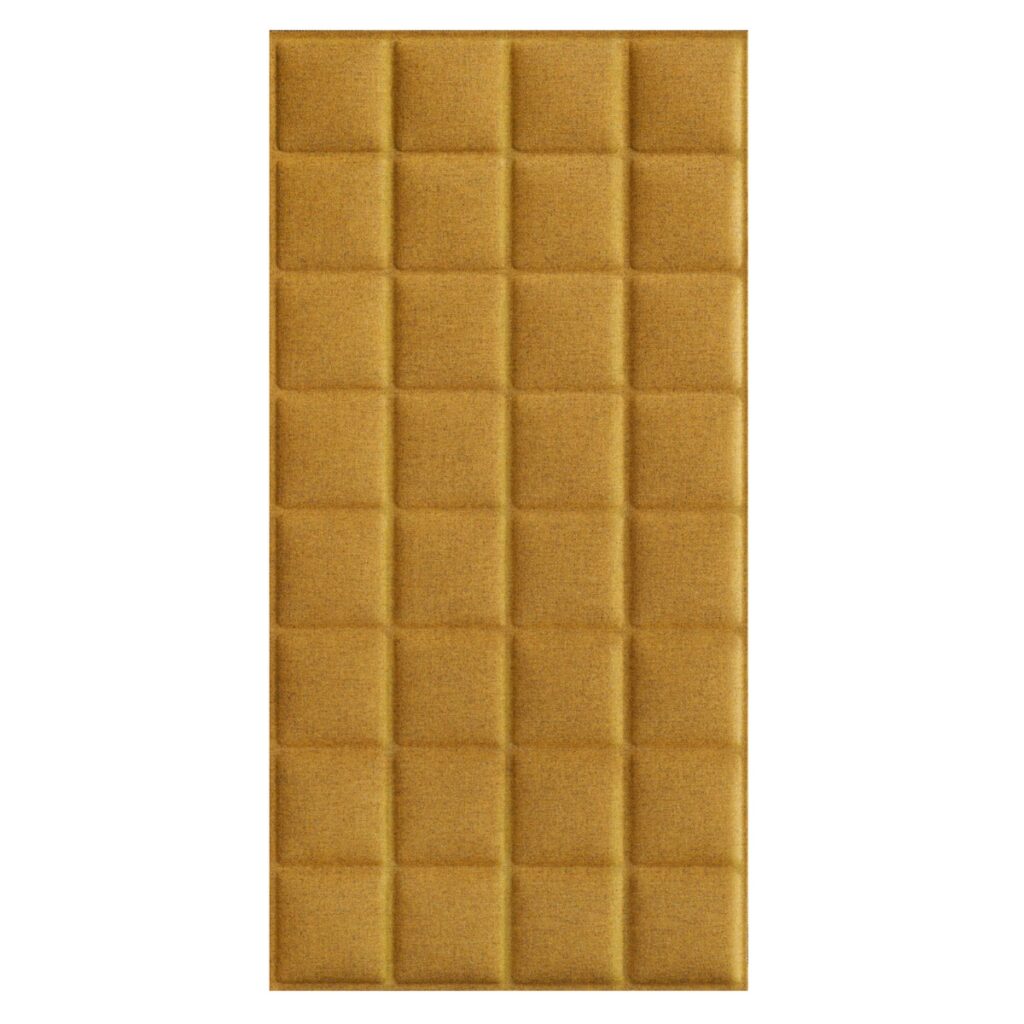 Pannello fonoassorbente in fibra di poliestere PET Mappyfiber Bombato