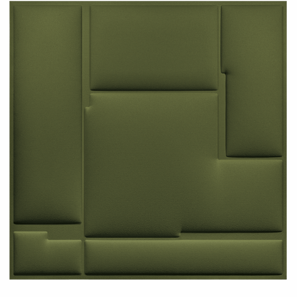 Deca Collection Tetris polyester fibre sound-absorbing panel