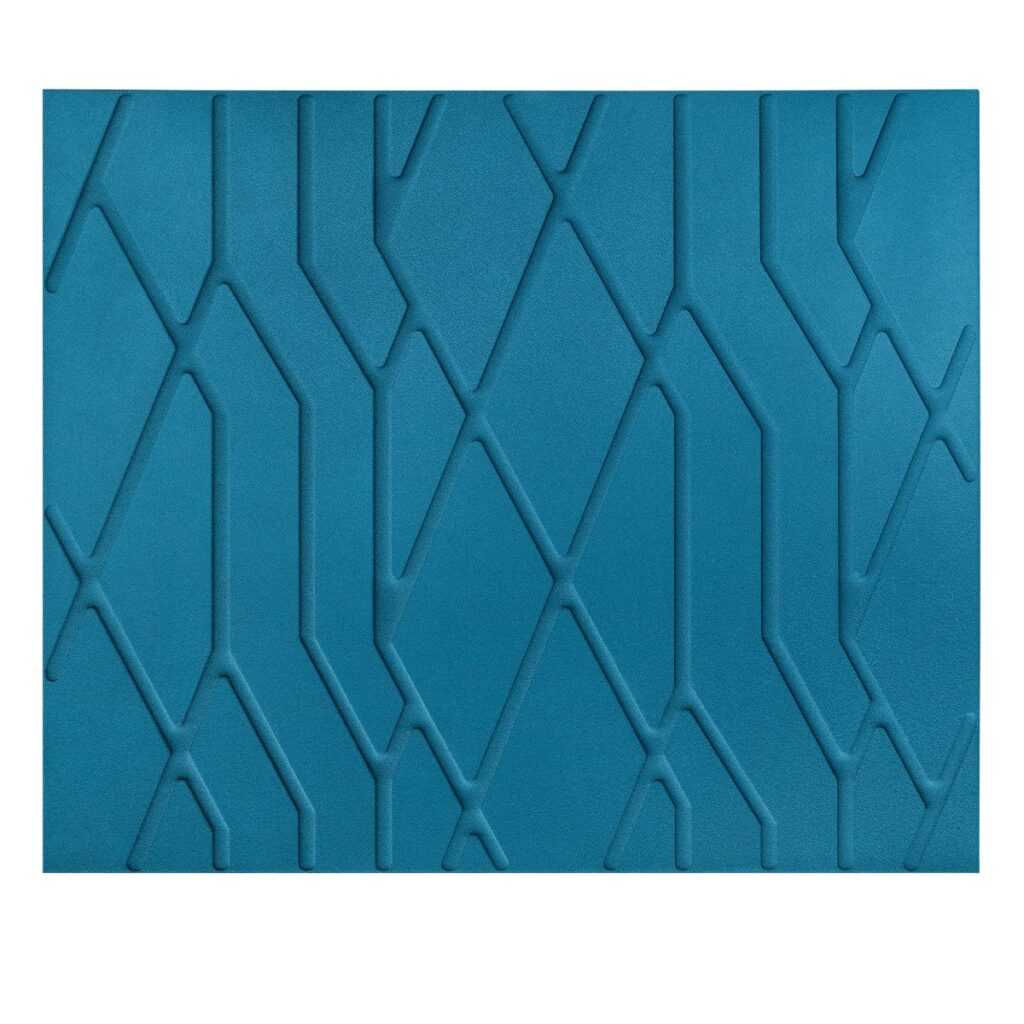 Pannello fonoassorbente decorativo in fibra di poliestere Mappyfiber Infinity