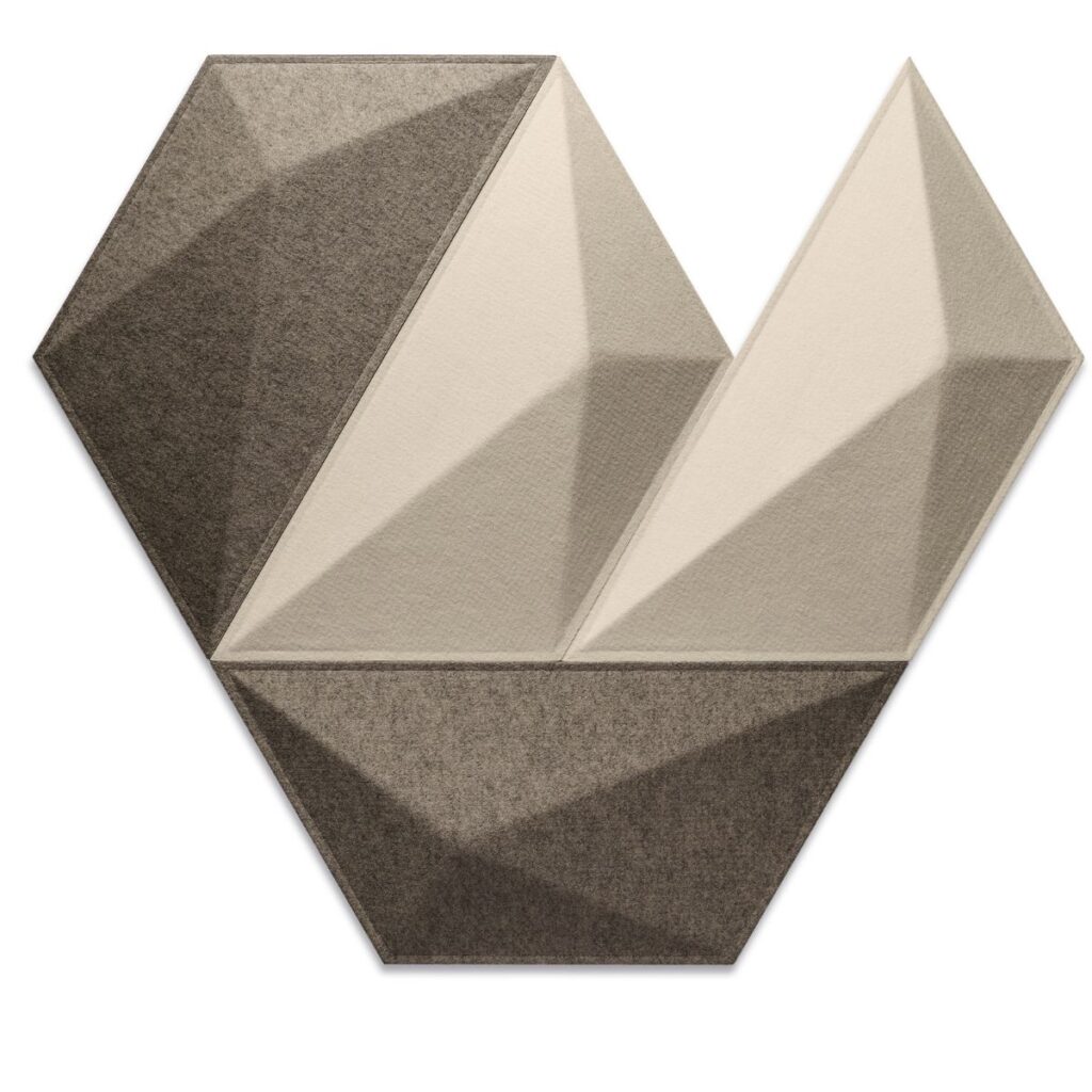 Mappyfiber Rock polyester fibre sound-absorbing panel