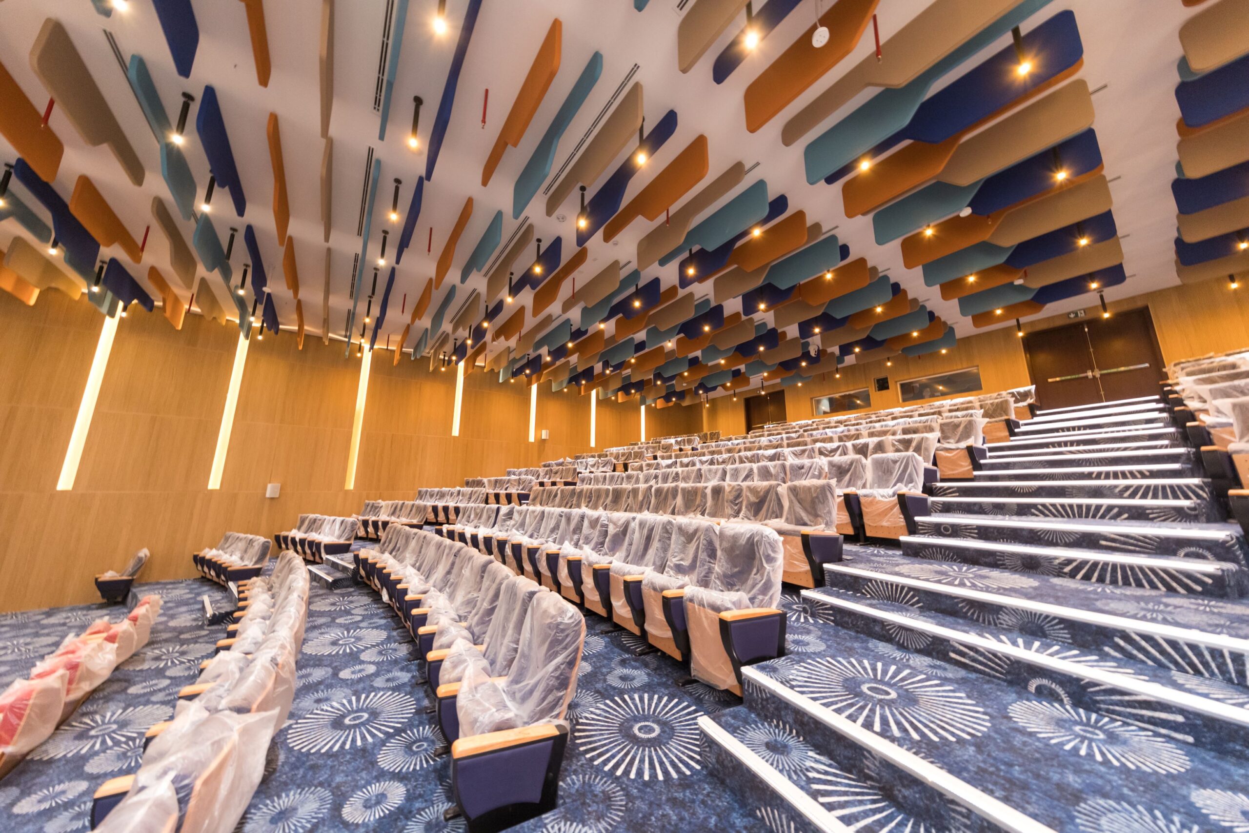 Auditorium customized panels