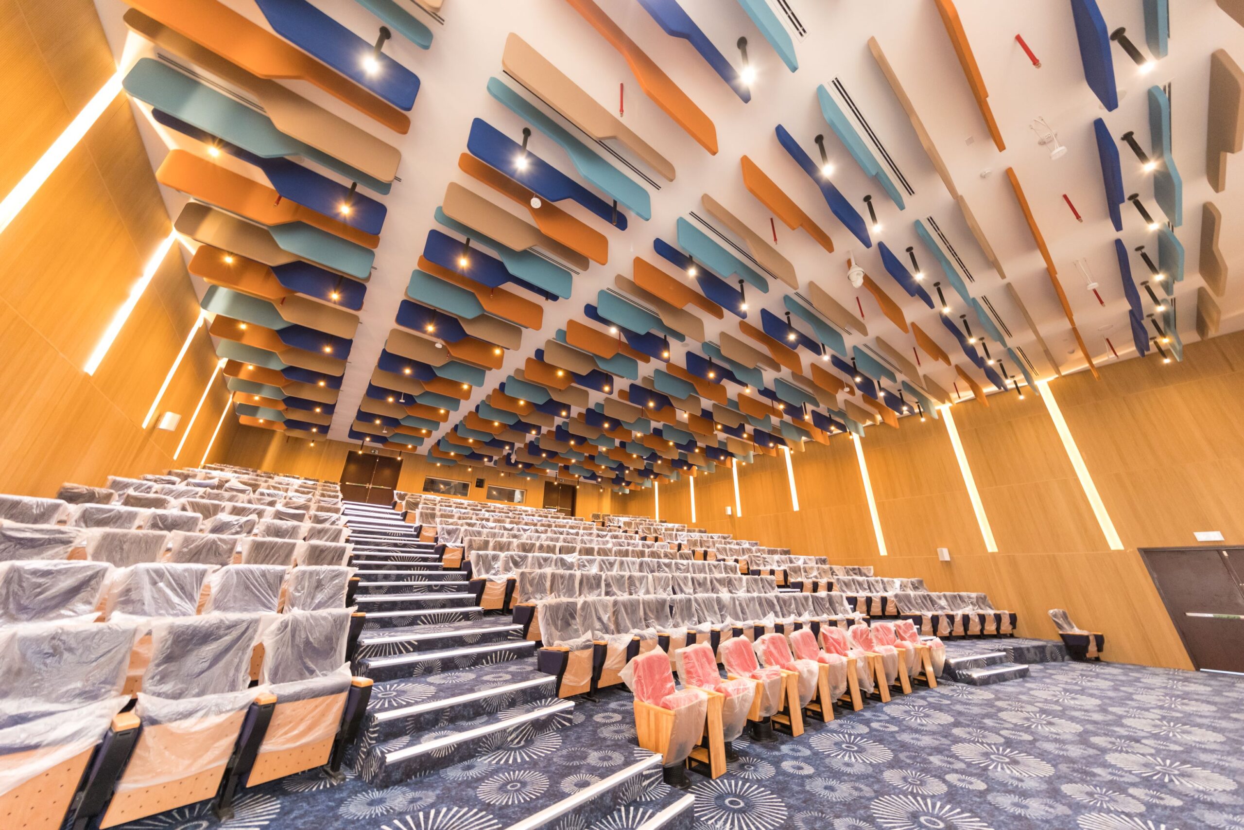 Auditorium customized panels