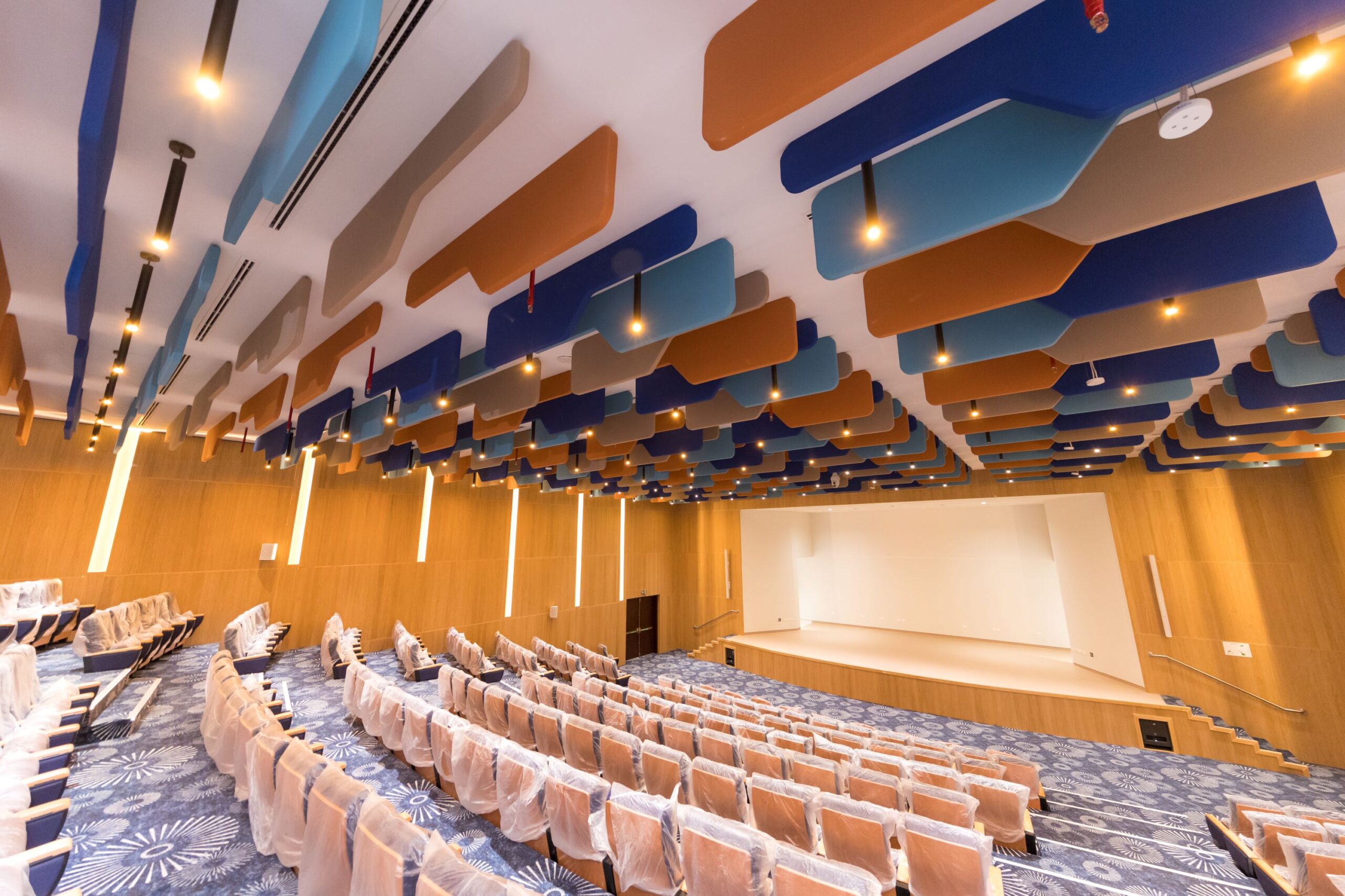 Auditorium customized panels