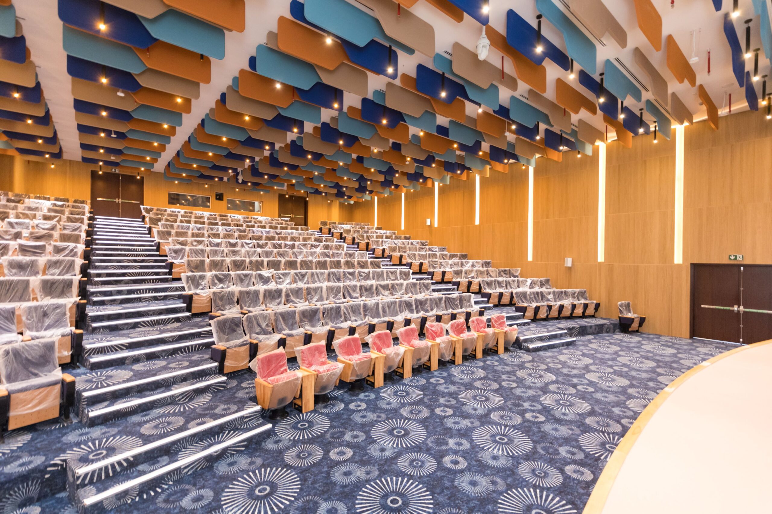 Auditorium customized panels