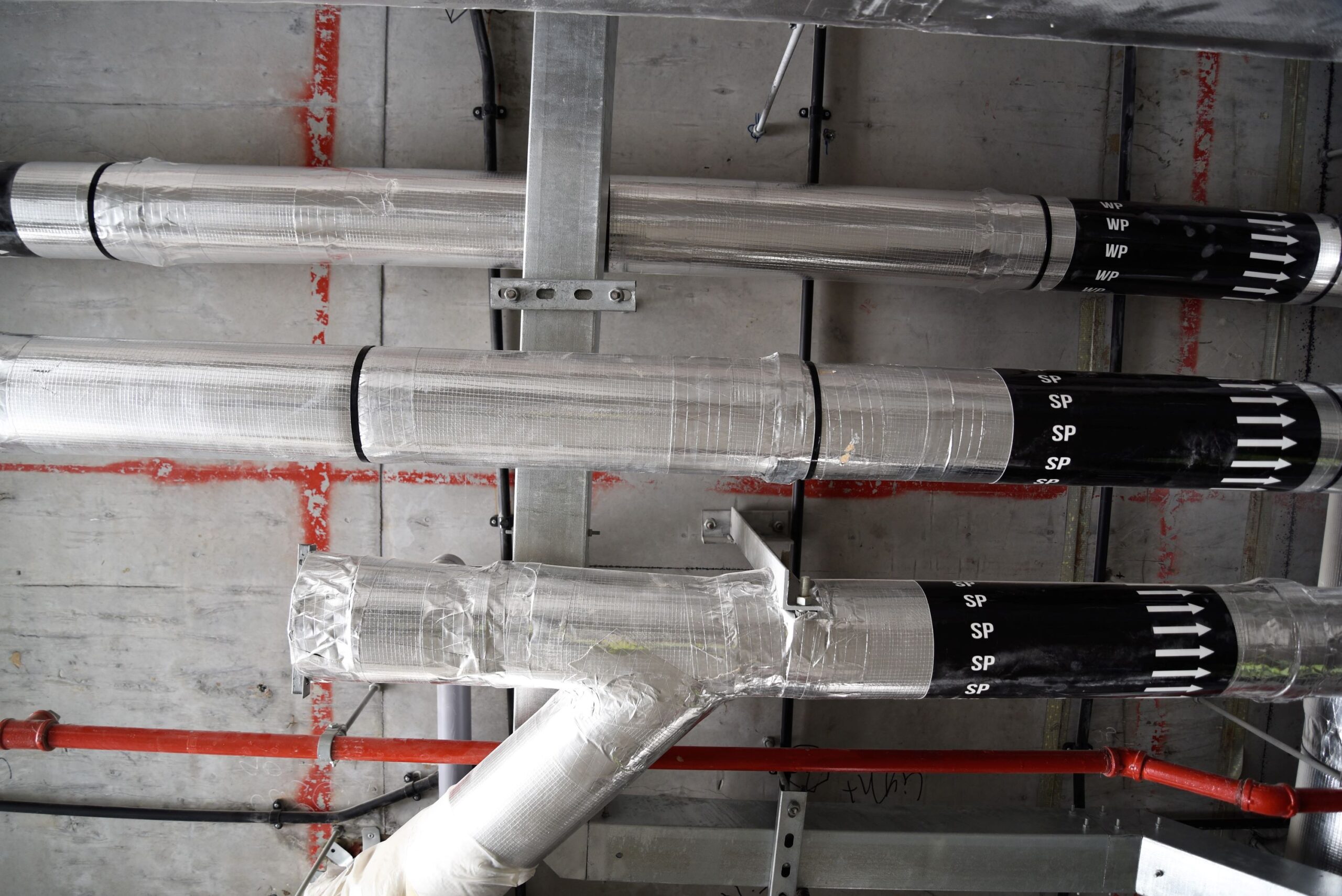 Mappysil CR 404 acoustic insulation drainage pipes