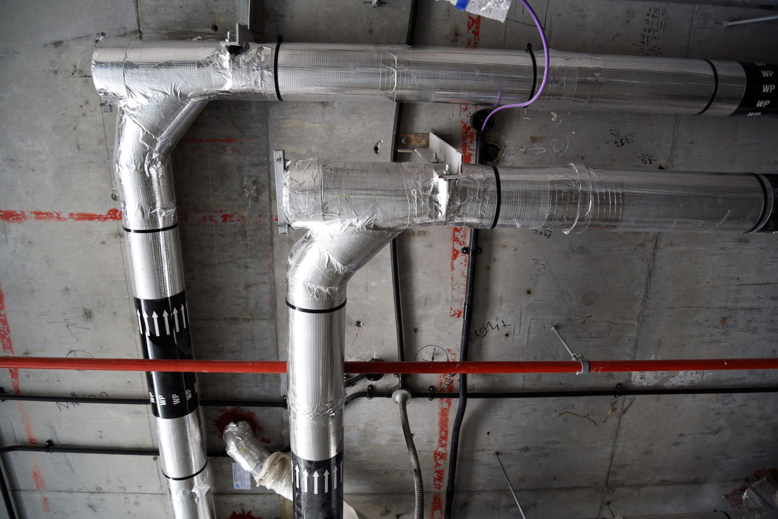 Mappysil CR 404 acoustic insulation drainage pipes