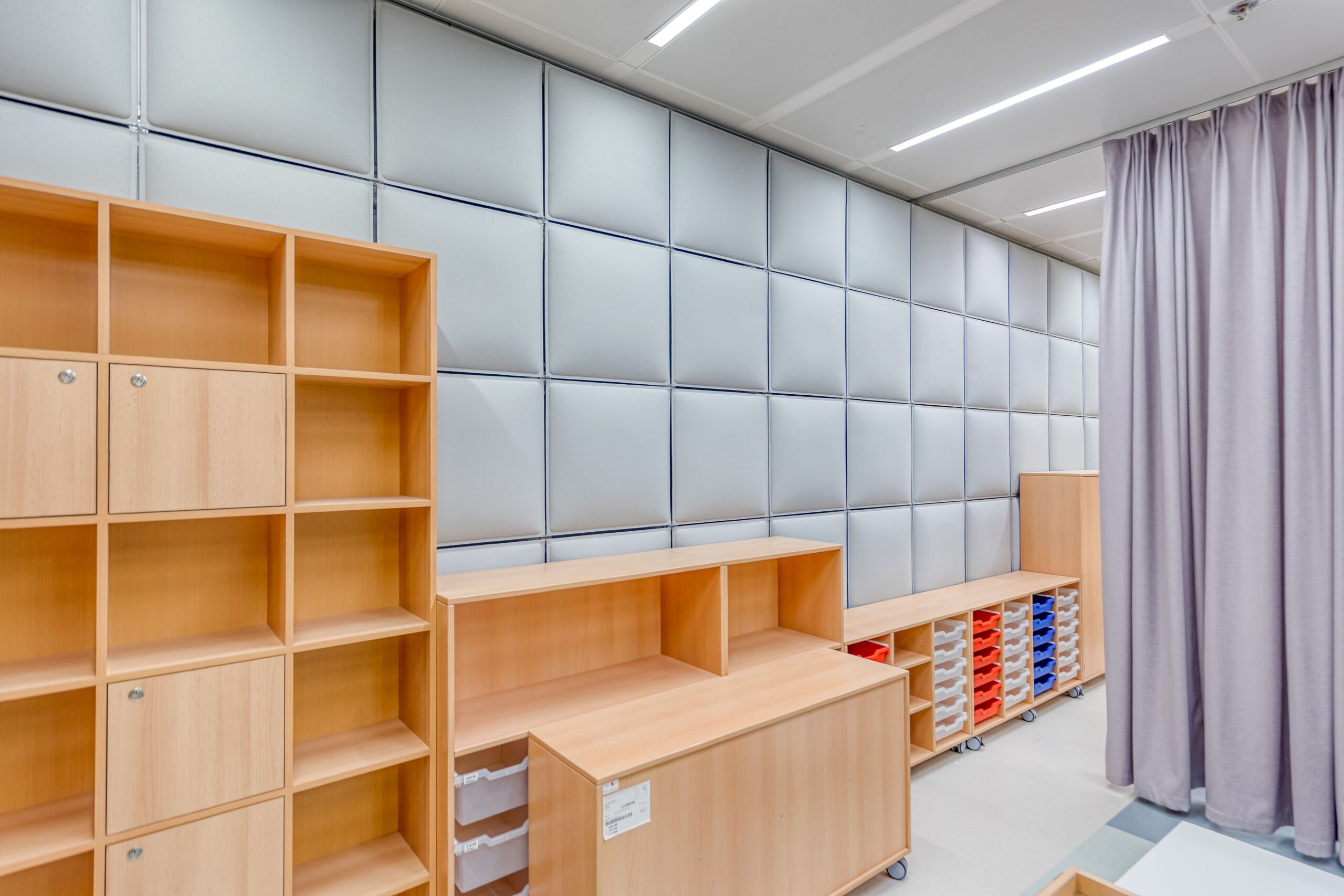 Nursery - polyester fiber Mappyfiber Bombato acoustic panel