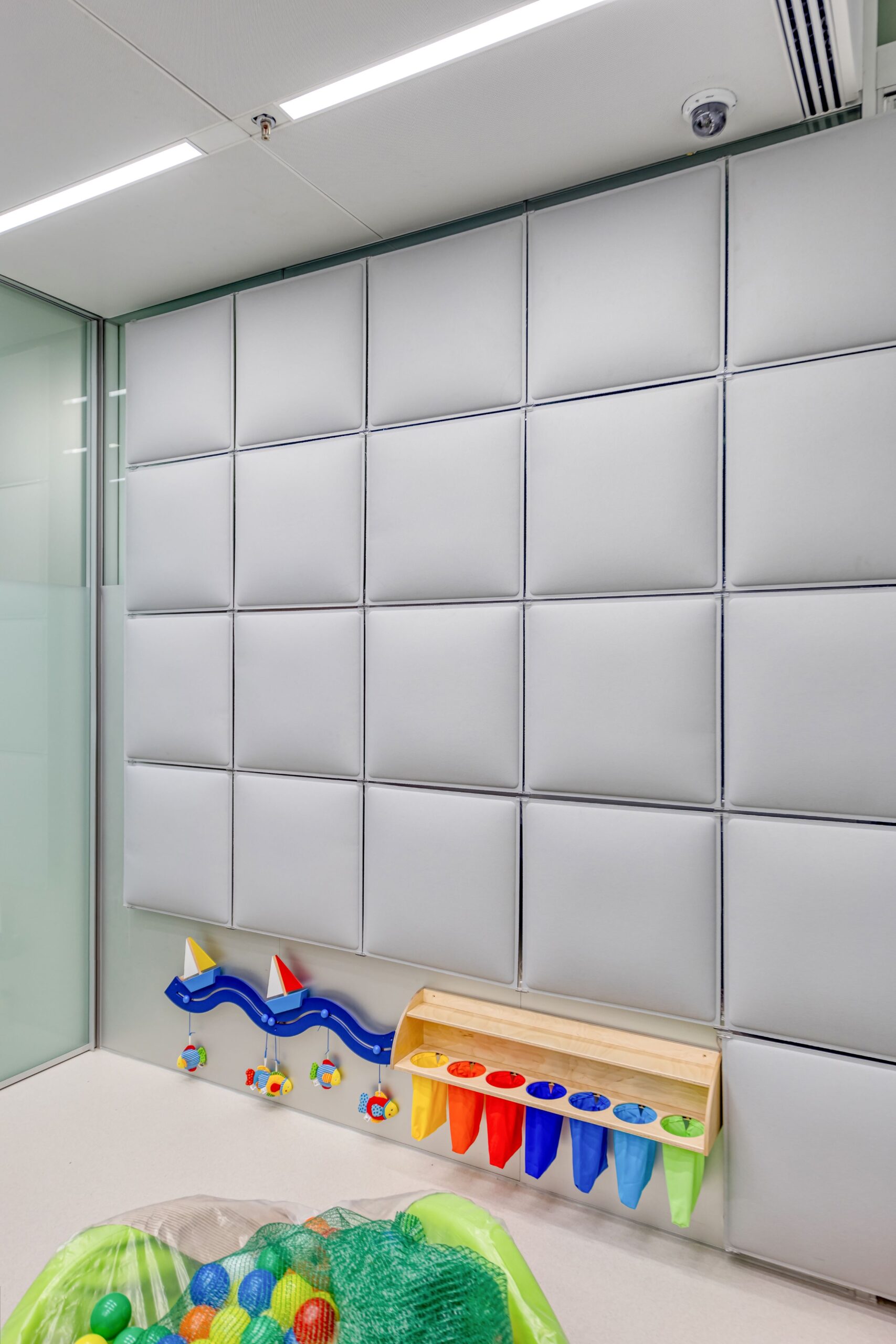 Nursery - polyester fiber Mappyfiber Bombato acoustic panel