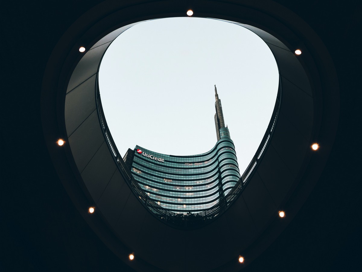 Unicredit Tower - pannello fonoisolante in fibra di poliestere Mappysil CR 400