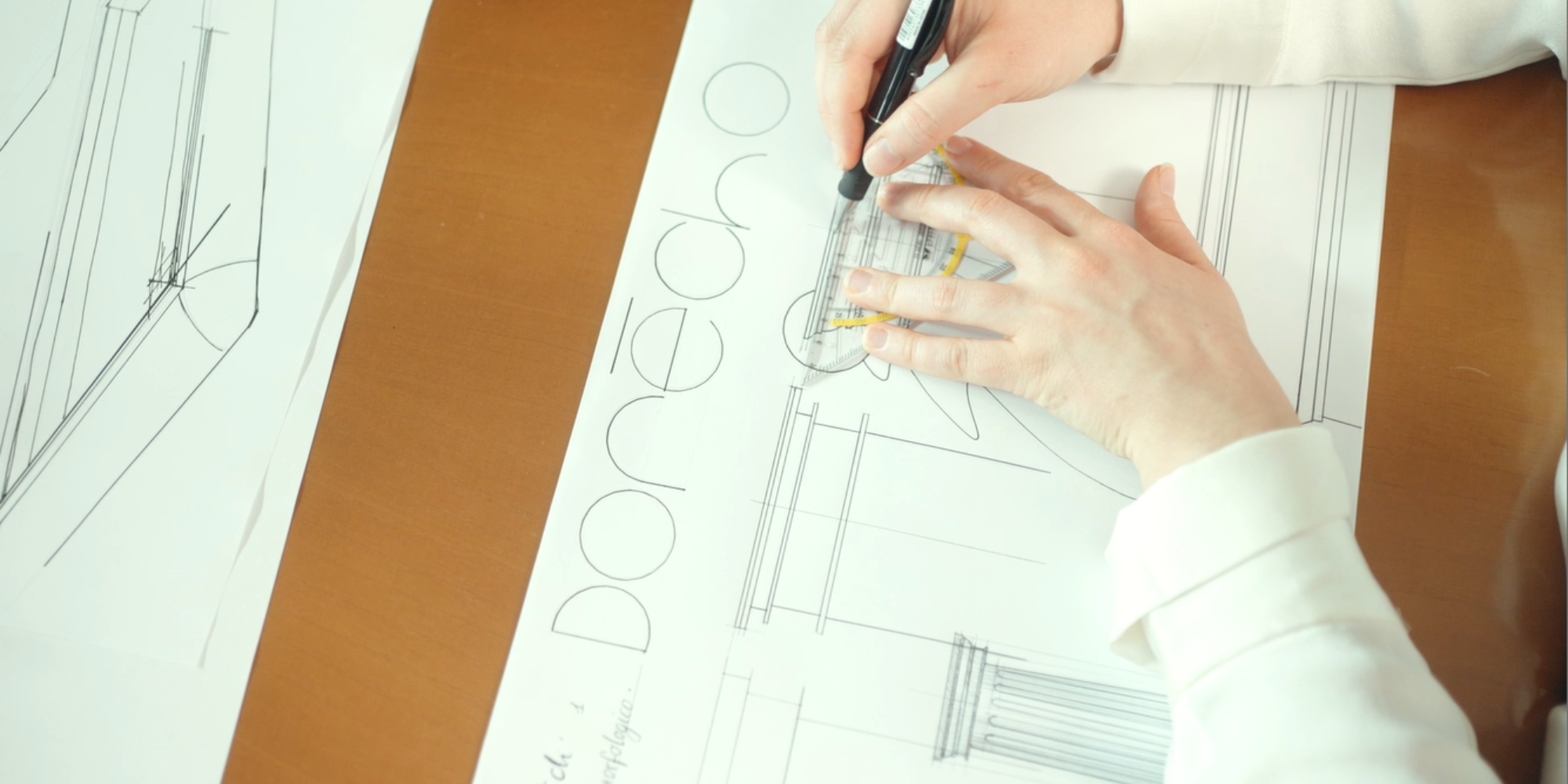 The technical office designing Dorecho