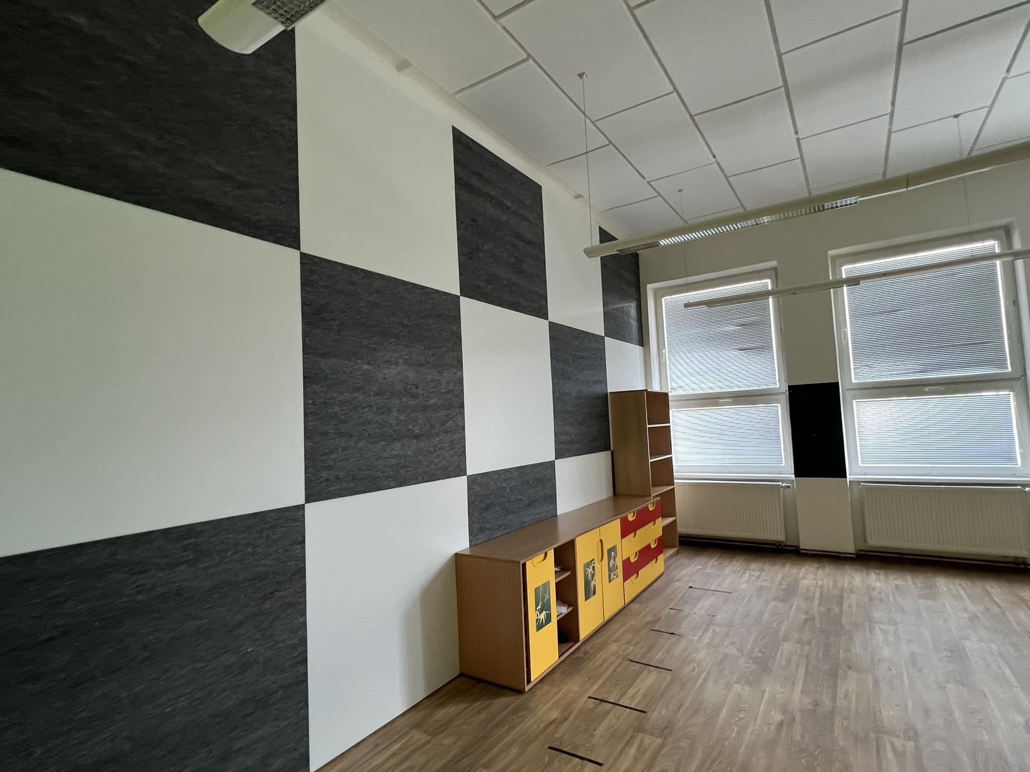 Mappyfiber Flat acoustic panels Schools CR