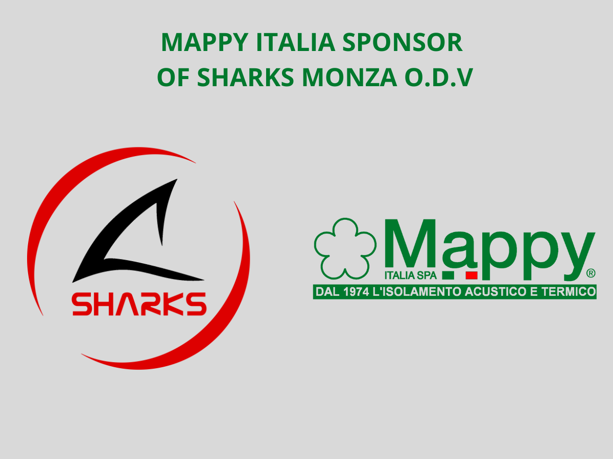 MAPPY ITALIA SPONSOR OF SHARKS MONZA O.D.V.